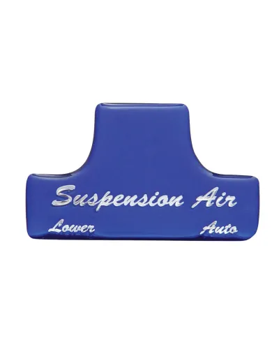 UP21026-1B-"Suspension Air" Switch Guard Sticker Only - Indigo Blue