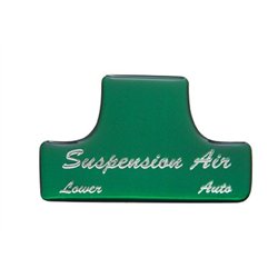 UP21026-1G-"Suspension Air" Switch Guard Sticker Only - Emerald Green
