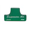 UP21026-1G-"Suspension Air" Switch Guard Sticker Only - Emerald Green