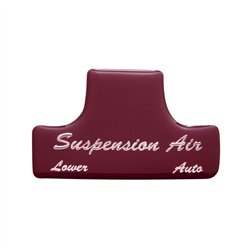 UP21026-1R-"Suspension Air" Switch Guard Sticker Only - Candy Red