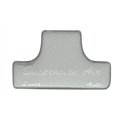 UP21026-1S-"Suspension Air" Switch Guard Sticker Only - Liquid Silver