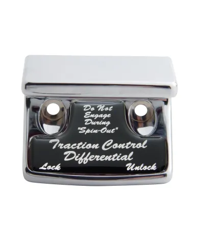 UP21046-"Traction Control Differential" Switch Guard With Black Sticker