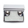UP21049-"Traction Control Differential" Switch Guard With Silver Sticker
