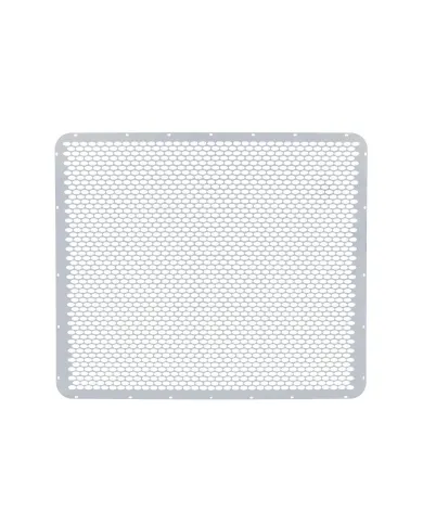 UP21061-430 Stainless Grille Mesh For Peterbilt 379 With Extended Hood - Alternating Oval Holes
