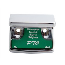UP21070-"PTO" Switch Guard With Blue Sticker