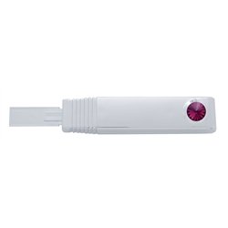 UP21085-Turn Signal Lever Cover With Purple Crystal