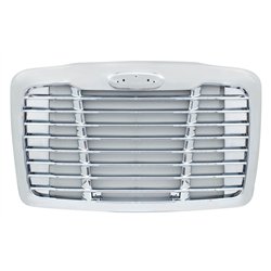 UP21140-Chrome Grille With Chrome Bug Screen For 2008-2017 Freightliner Cascadia