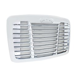 UP21140-Chrome Grille With Chrome Bug Screen For 2008-2017 Freightliner Cascadia