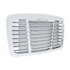UP21140-Chrome Grille With Chrome Bug Screen For 2008-2017 Freightliner Cascadia