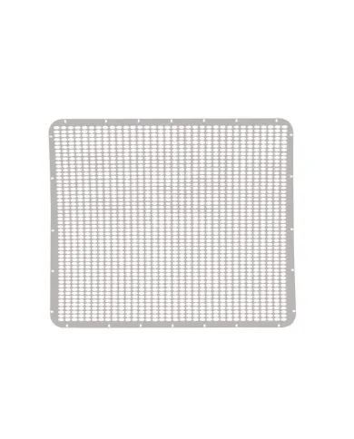 UP21151-304 Stainless Grille Mesh For Peterbilt 379 With Extended Hood - Alternating Oval Holes