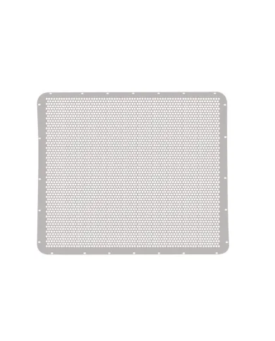 UP21153-304 Stainless Grille Mesh For Peterbilt 379 With Extended Hood - Alternating Round Holes