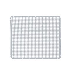 UP21154-304 Stainless Grille Mesh For Peterbilt 379 With Extended Hood - Straight Oval Hole