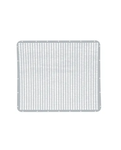 UP21154-304 Stainless Grille Mesh For Peterbilt 379 With Extended Hood - Straight Oval Hole