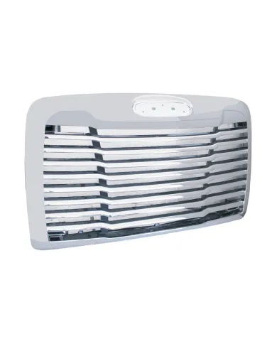 UP21191-Chrome Grille With Bug Screen For 2005-2010 Freightliner Century