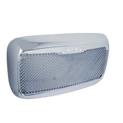 UP21194-Chrome Mesh Style Grille For Freightliner Columbia