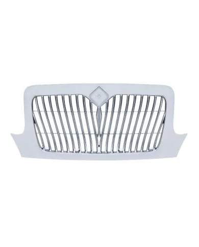 UP21206-Chrome Grille With Curved Grille Bars For 2002-2018 International Durastar