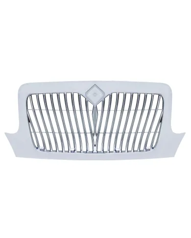 UP21206-Chrome Grille With Curved Grille Bars For 2002-2018 International Durastar