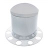 UP21212-Stainless Dome Rear Axle Cover 3PC Kit For 1-1/2" Nut Cover - Steel Wheel
