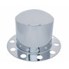UP21223-Stainless Dome Rear Axle Cover 2PC Kit For 33mm Nut Cover - Steel/Aluminum Wheel