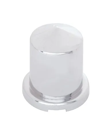 UP10068-3/4" X 1-1/2" Chrome Plastic Pointed Nut Cover - Push-On