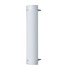 UP21231-48" Tall 180 Degree Stainless Exhaust Muffler Shield For 7" Diameter Exhaust - Plain