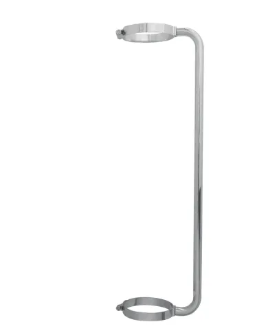 UP21250-34" Chrome Exhaust Grab Handle - 5" Clamp