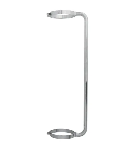 UP21253-34" Chrome Exhaust Grab Handle - 8" Clamp