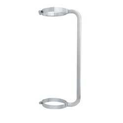 UP21255-24" Stainless Exhaust Grab Handle - 6" Clamp
