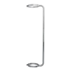 UP21308-45" Chrome Exhaust Grab Handle - 7" Clamp