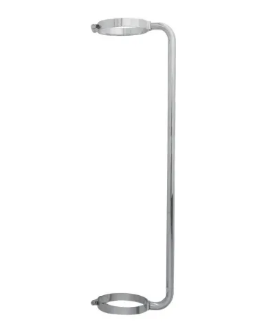UP21308-45" Chrome Exhaust Grab Handle - 7" Clamp
