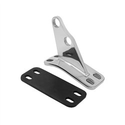 UP21320-Stainless Steel Competition Series Angled Exhaust Bracket For Peterbilt