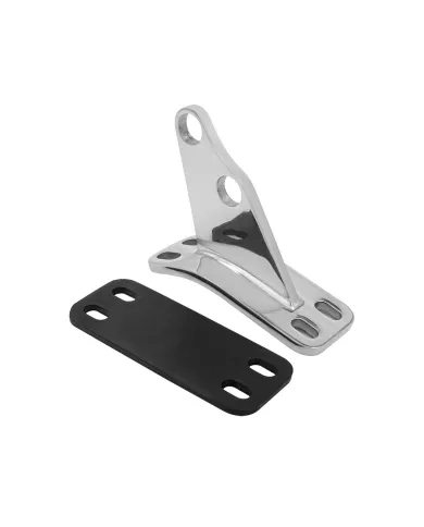 UP21320-Stainless Steel Competition Series Angled Exhaust Bracket For Peterbilt
