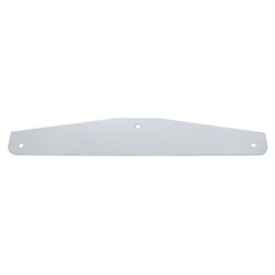 UP21409-24" X 4" Stainless Steel Bottom Mud Flap Plate - Bolt Thru