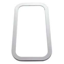 UP21741-Stainless Steel Exterior View Window Trim For 2005+ Peterbilt