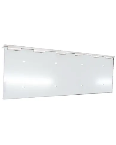UP21553-Stainless 2 License Plate Holder With Hinge