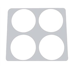UP21811-Stainless Left Gauge Dash Panel Trim For 2006+ Kenworth