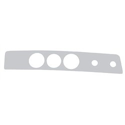 UP21813-2006+ Kenworth Stainless A/C Dash Panel Trim