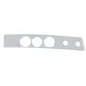 UP21813-2006+ Kenworth Stainless A/C Dash Panel Trim