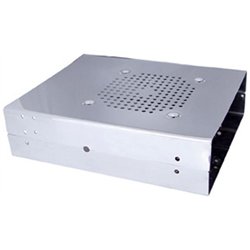 UP21713-Stainless C.B. Case - Front Output & Speaker Hole