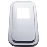 UP21730-Peterbilt Stainless Steel Shift Plate Cover - Short Hood