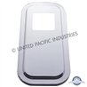 UP21734-Peterbilt Stainless Steel Shift Plate Cover - 4-3/4" x 4-3/4" Opening