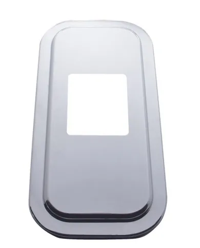 UP21735-2005+ Peterbilt Stainless Shift Plate Cover