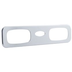 UP21749-Chrome Plastic A/C Vent Trim For 2006+ Peterbilt 389/388/387/386/384/379- Passenger