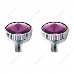 UP21769-6mm CB Mounting Bolt With Purple Crystal (2-Pack)