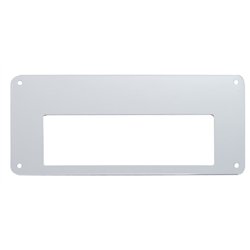 UP21909-Stainless Steel Cobra 29 CB Radio Face Plate For Freightliner