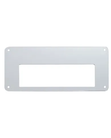 UP21909-Stainless Steel Cobra 29 CB Radio Face Plate For Freightliner