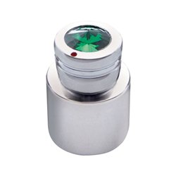 UP21788-CB On/Off/Volume/Squelch Knob - Green Crystal