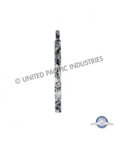 UP21938-6" Skull Pattern Shifter Shaft Extension