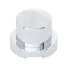 UP10077-7/16" X 3/4" Chrome Plastic Pointed Nut Cover - Push-On