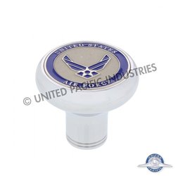 UP22960-Deluxe Military Medallion Air Valve Knobs - Air Force